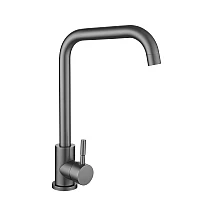 Змішувач для кухні Lidz Aria 015F1 (k35) LDARI015F1GRP49558 Graphite