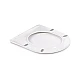 Унитаз напольный Qtap Swan безободковый с сиденьем Soft-close QT16223178W
