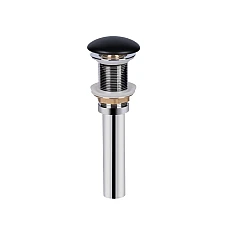 Донний клапан Qtap PU03 70х70х227.5 Matt black