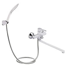 Змішувач для ванни Q-tap Grand QTGRAWCR005 білий/хром