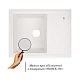 Кухонная мойка Lidz 620x435/200 WHI-01 (LIDZWHI01620435200)