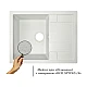 Кухонная мойка Lidz 650x500/200 STO-10 (LIDZSTO10650500200)
