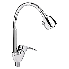 Змішувач для кухні Lidz Agata 008F4 з гнучким виливом LDAGA008F4CRM35126 хром