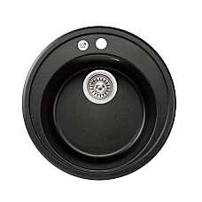 Кухонна мийка Lidz D510/200 BLM-14 LIDZBLM14D510200 чорний