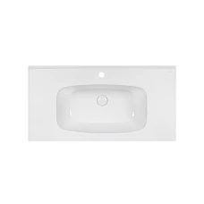 Умывальник врезной Qtap Albatross 5H 100х50 с донным клапаном QT01115100HW