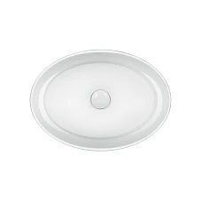 Умывальник-чаша Qtap Kolibri 50x36 с донным клапаном QT10113054W