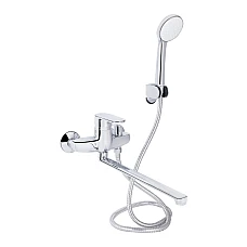 Смеситель для ванны Lidz Tani 0051 с поворотным изливом (c душевым гарнитуром) (k40) LDTAN0051CRM44961 Chrome