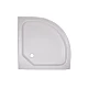 Душова кабіна Lidz Latwa SC80x80.SAT.LOW.FR скло Frost з піддоном KAPIELKA ST80x80x15
