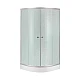 Душова кабіна Lidz Latwa SC80x80.SAT.LOW.FR скло Frost з піддоном KAPIELKA ST80x80x15