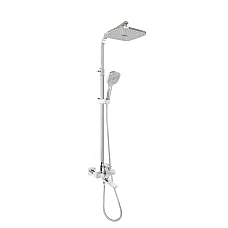 Душова система на три споживача (з виливом) Lidz Wawel 1030 (k35) LDWAW1030CRM45391 хром