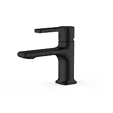 Змішувач для раковини Qtap Taurus QTTAU270BLM45660 чорний матовий