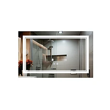 Дзеркало Qtap Cardinal 50х80 з LED-підсвічуванням Touch (3000-6500K) Reverse QT0478C5080