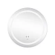 Зеркало Lidz Aria R600 с LED-подсветкой Touch, с антизапотеванием, с диммером, рег. яркости LD78LR600