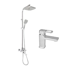 Набор смесителей Wawel 001 + Wawel 1030 Chrome