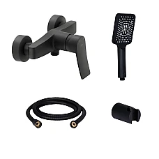 Комплект Qtap Nihonto змішувач для душу з душовим комплектом QTNH4022101CB47263