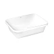 Комплект Qtap Scorpio: Раковина врезная прямоугольная 510х390х145 мм White + Донный клапан PU02