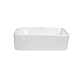 Комплект Qtap Tern: Раковина накладная прямоугольная 480х370х135 мм White + Донный клапан PU02