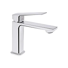 Змішувач для раковини низький Qtap Capricorn, Chrome (k26) QTCAP1060102C48219