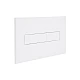 Клавиша смыва Qtap Standard 152x236x28 мм, White, линейная QTSTD164W49471