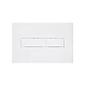 Клавиша смыва Qtap Standard 152x236x28 мм, White, линейная QTSTD164W49471