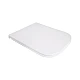 Сидіння для унітаза Qtap (Cardinal 620), White, з мікроліфтом Slim Duroplast, Quick Release QTSC179W50766