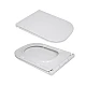 Унитаз напольный Qtap Presto Quadro безобідковий з сідінням Soft-close QTPRE27W51021