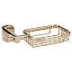 Мыльница Qtap Liberty настенная QTLIBORO1156 Gold