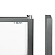 Душевая кабина Qtap Scorpio CRM10995-AC6 90х90 см, стекло Clear 6 мм, CalcLess, без поддона