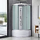Душовий бокс Lidz Tani SB90x90.SAT.HIGH.FR скло Frost