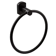 Чорний тримач для рушника Q-tap Liberty BLM 1160 QTLIBBLM1160