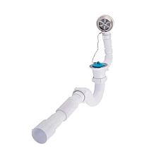 Сифон для ванни Lidz (WHI) 60 03 V001 00 (вихід 50 мм)