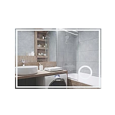 Дзеркало Qtap Stork 100х70 з LED-підсвічуванням Touch QT1578142270100W