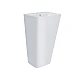 Умивальник підлоговий з донним клапаном 44х38х83 Qtap Tern White QT1711G302W