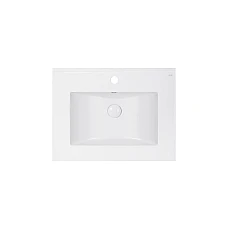 Умивальник врізний Qtap Albatross E 60х46 з донним клапаном QT01119060EW