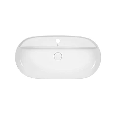 Умывальник-чаша Qtap Scorpio 81х42 с донным клапаном QT142203PW белый