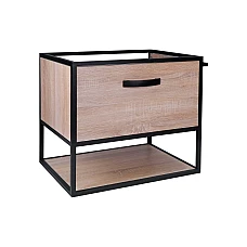 Тумба подвесная Qtap Taurus 60х46 QT2474TPT603WO белый дуб