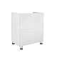 Тумба напольная Qtap Tern 60х46 QT1773TNL601W белый