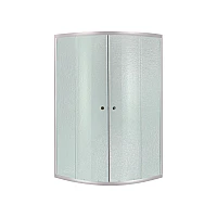 Душевая кабина Lidz Latwa SC80x80.SAT.MID.FR, стекло Frost 4 мм без поддона