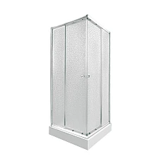 Набор Qtap душевая кабина Presto CRM1088SP5 Pear 1970x800x800 мм + поддон Tern 308812C 80x80x12 см с сифоном