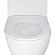 Унитаз подвесной Qtap Jay безободковый Ultra Quiet с сиденьем Soft-close QT07335177W