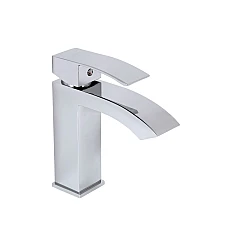 Змішувач для раковини Qtap Swan Cascada QTSWA270CRM45564 хром