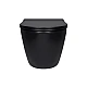 Унитаз подвесной Qtap Robin New Ultra Quiet с сиденьем с сиденьем Soft-Close MATT BLACK QT13332381АSMB