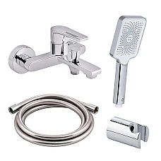 Комплект для ванни Tern (QTTER3061102C + QTRUC125CRM45777 + QTHADPVC200C + QTCRMA030) хром