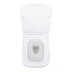 Готовое решение Qtap для ванной комнаты: подвесной унитаз Tern Ultra Quiet 525x345x360 + комплект инсталляции Nest 4 в 1 (квадратная клавиша Chrome)