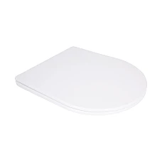 Сидіння для унітаза Qtap Jay 640, Swan 640 з мікроліфтом Quick Release QTSC179W48699 біле