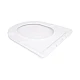 Сидіння для унітаза Qtap Jay 640, Swan 640 з мікроліфтом Quick Release QTSC179W48699 біле