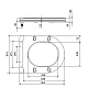 Qtap Сиденье для унитаза (Robin 520, Scorpio 520) 465x363x60 мм, White, с микролифтом, Slim Duroplast, MagLock QTSC179W48916