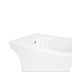 Біде підлогове Qtap Presto Quadro QTPRE29W49124 біле
