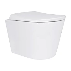 Унітаз підвісний Qtap Scorpio ML Ultra Quiet 520x365x365 мм, з сидінням Soft-close MagLock, White QTSCOML26W49624