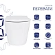 Унітаз підвісний Qtap Scorpio ML Ultra Quiet 520x365x365 мм, з сидінням Soft-close MagLock, White QTSCOML26W49624